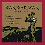 War War War Live CD