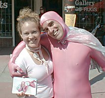 Pink Man and Pink Lady