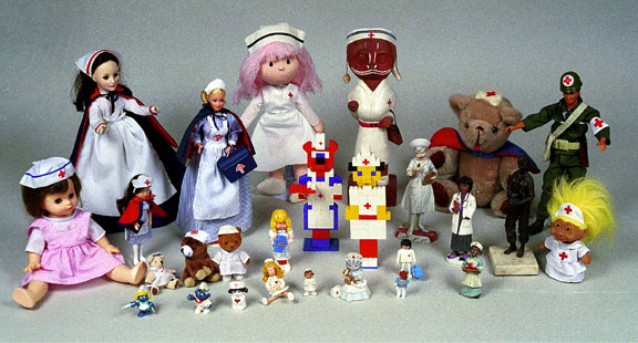 nurse dolls and figurines
