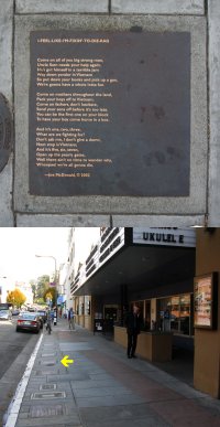 Berkeley poems in concrete